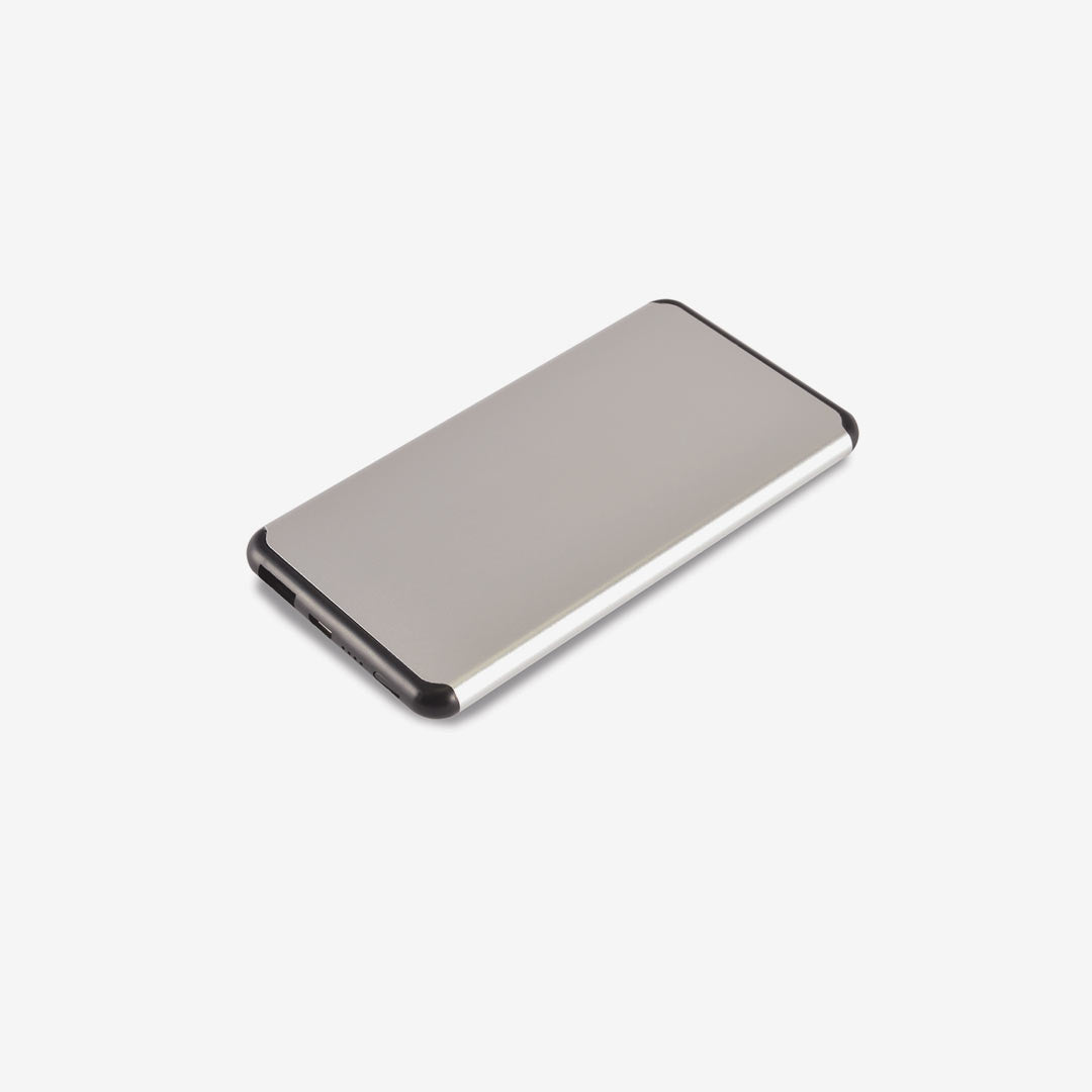Logo Line Matrix 4000mAh Power Bank - LL9204 - Silver