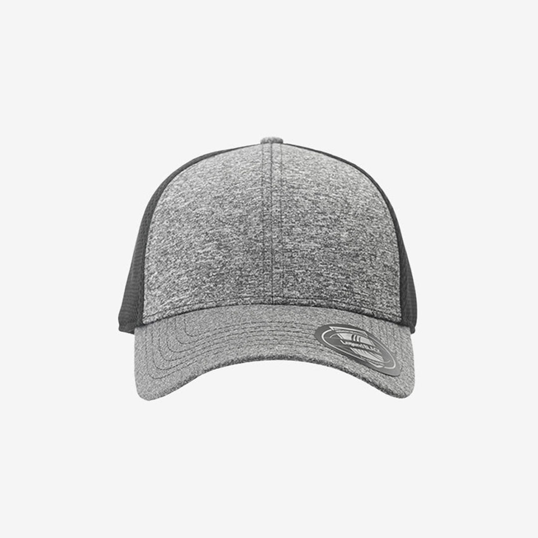 Charcoal Heather/Black - Front