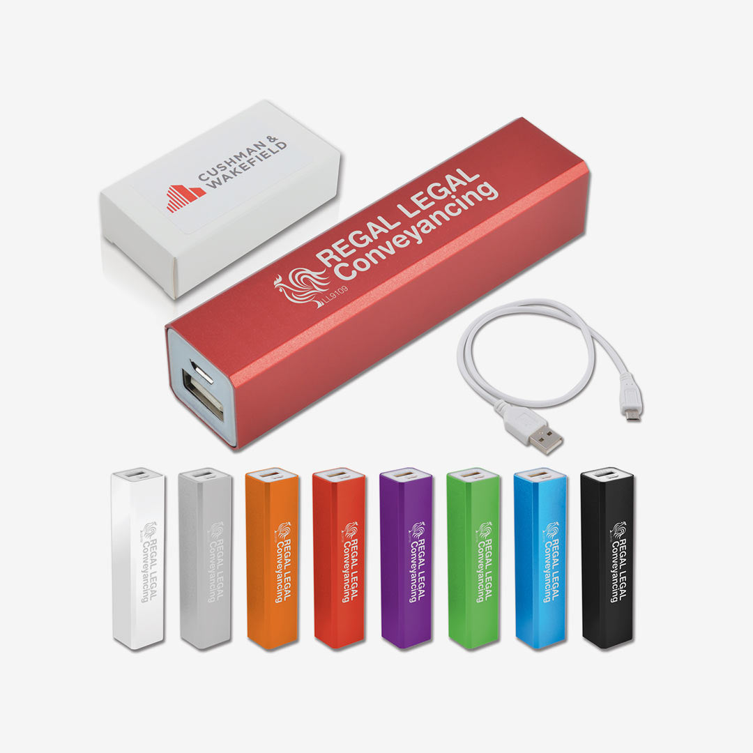 Logo Line Velocity Power Bank