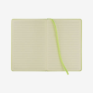 Shop Custom Branded Nottage Ambassador Bound JournalBook in Lime Green Detail - 9196