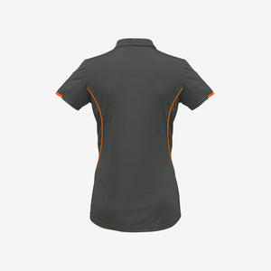 Grey/Fluoro Orange - Back