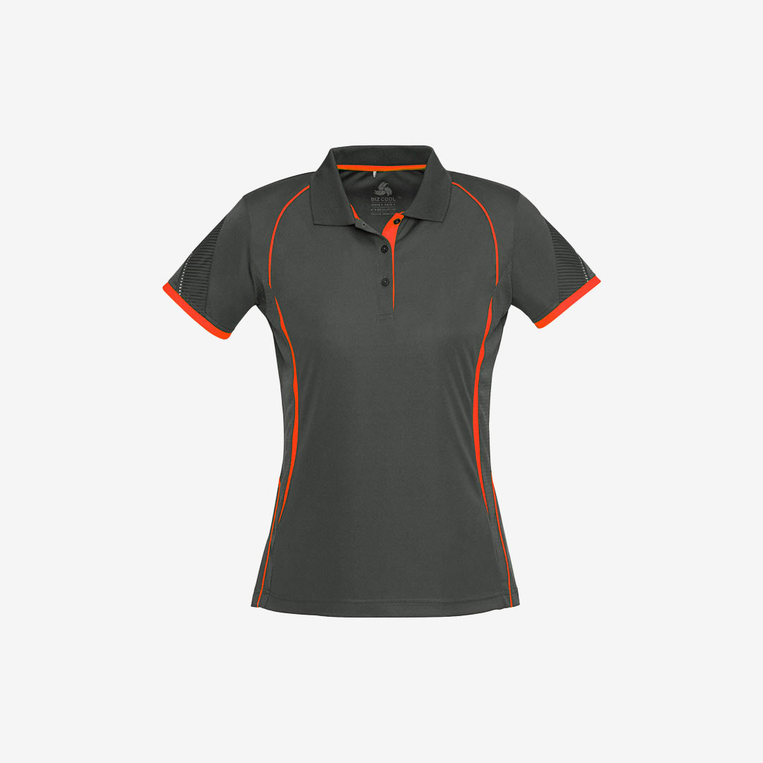 Grey/Fluoro Orange - Front
