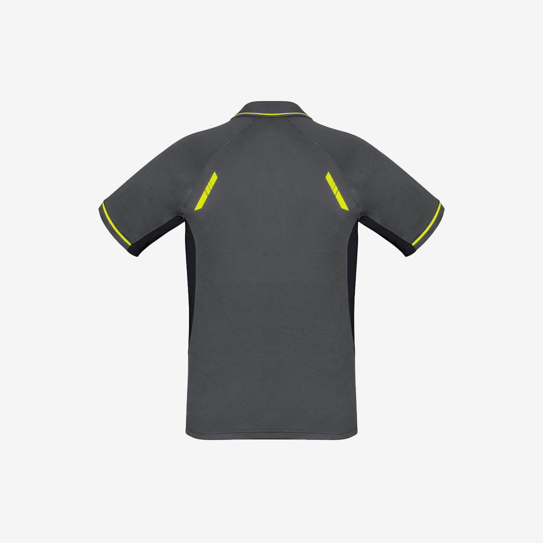 Grey/Black/Fluoro Yellow - Back