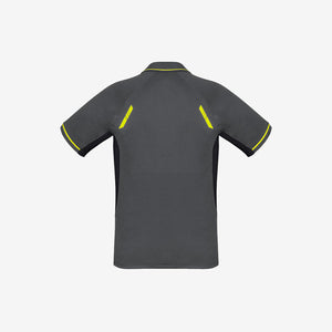 Grey/Black/Fluoro Yellow - Back