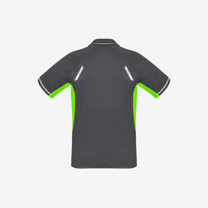 Grey/Fluoro Lime/Silver - Back