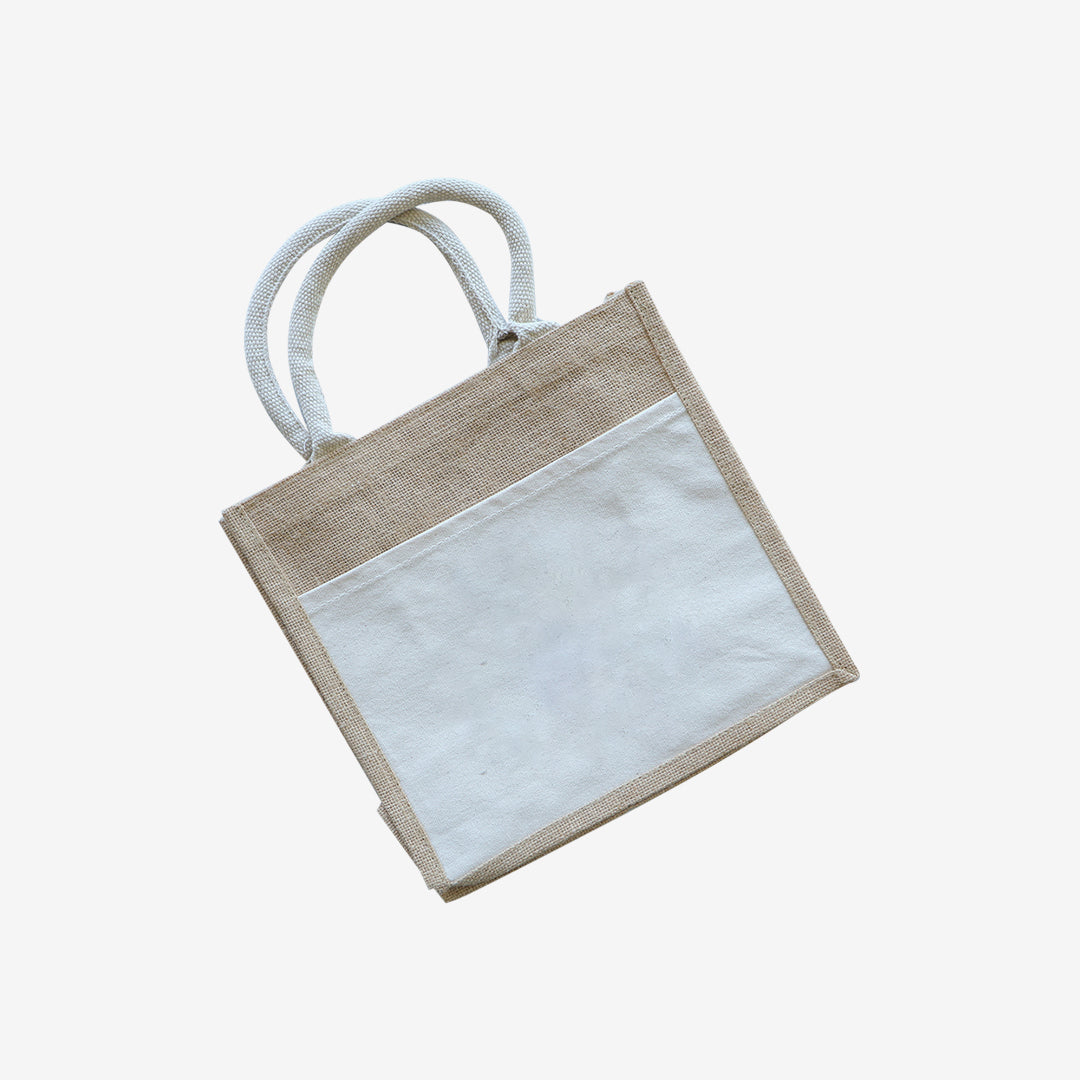 Promo Brands Jim Jam Jute Eco Tote Bag - printed eco friendly bags Promo Brands Jim Jam Jute Eco Tote Bag - printed eco friendly bags