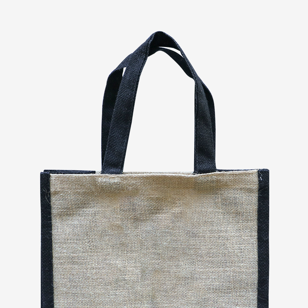 Promo Brands Jagg Jute Tote Bag Handle Detail  - RB305