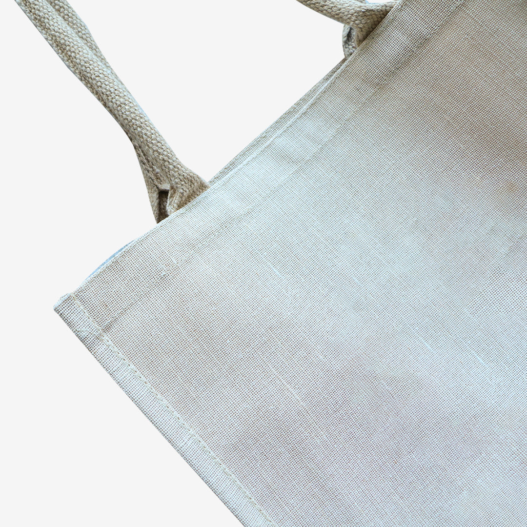 Promo Brands Jabali Jute Tote Bag Handle Detail - RB306