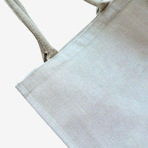 Promo Brands Jabali Jute Tote Bag Handle Detail - RB306