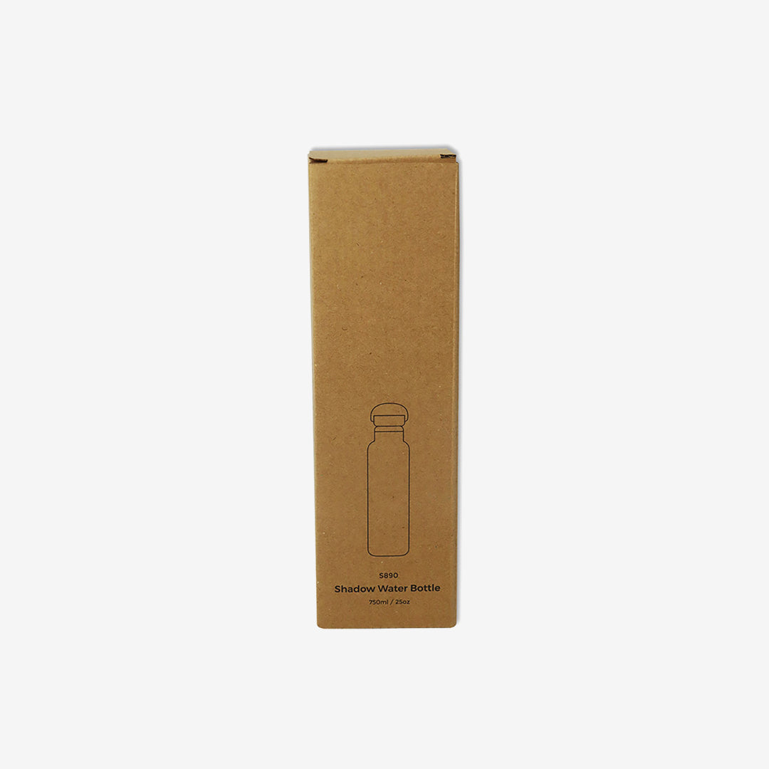 Promo Brands Shadow 750ml Water Bottle Packaging Front - S890