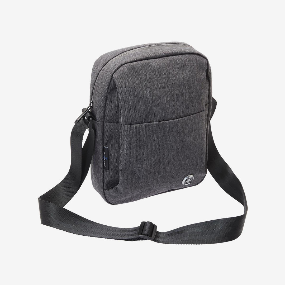 Swissdigital Scout Shoulder Bag in Charcoal Heather - SD804