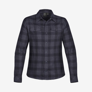 Navy Plaid - Front