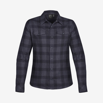 Navy Plaid - Front