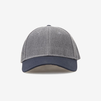 Charcoal Heather/Navy - Front
