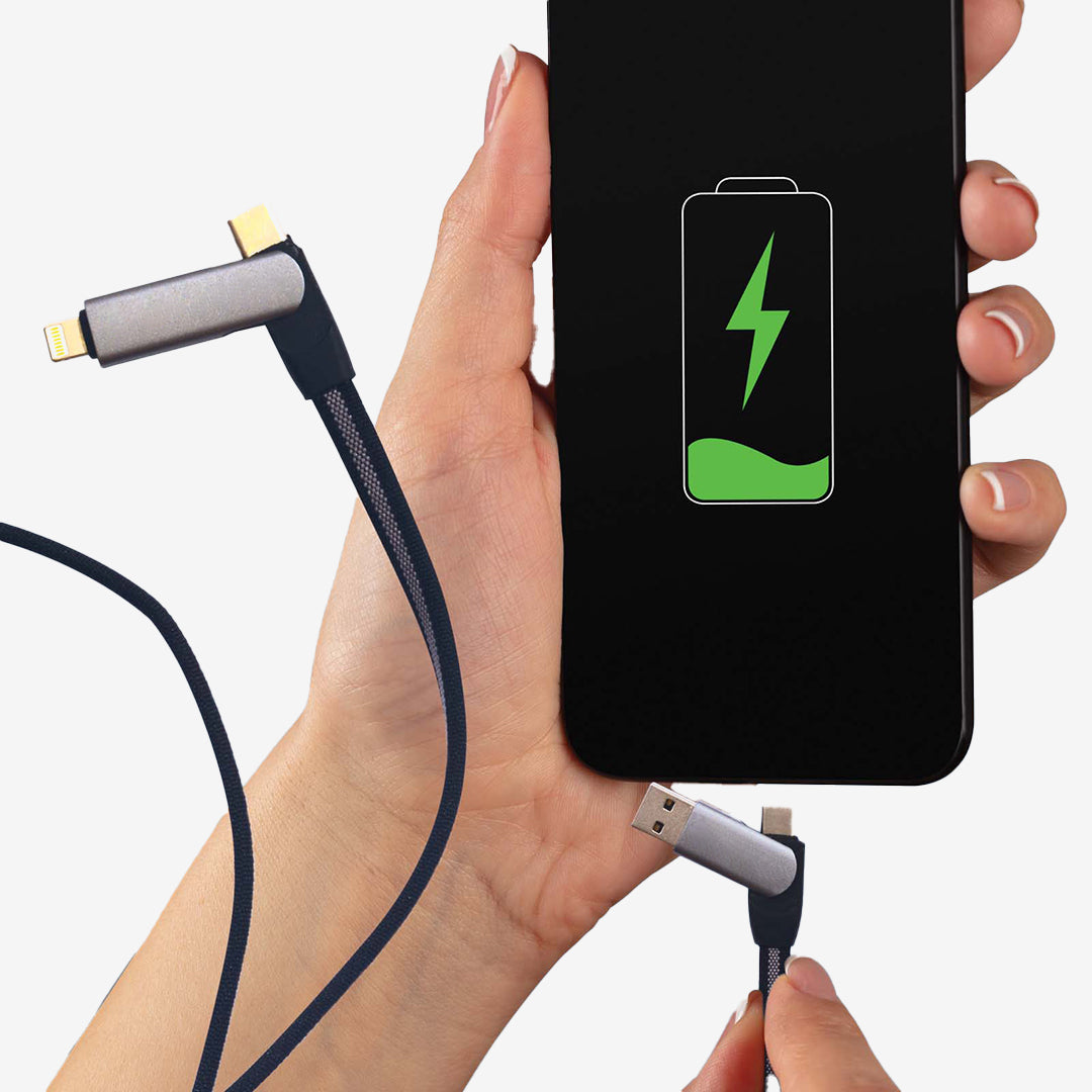 Logo Line Volt Combo Charging Cable Logo Line Volt Combo Charging Cable