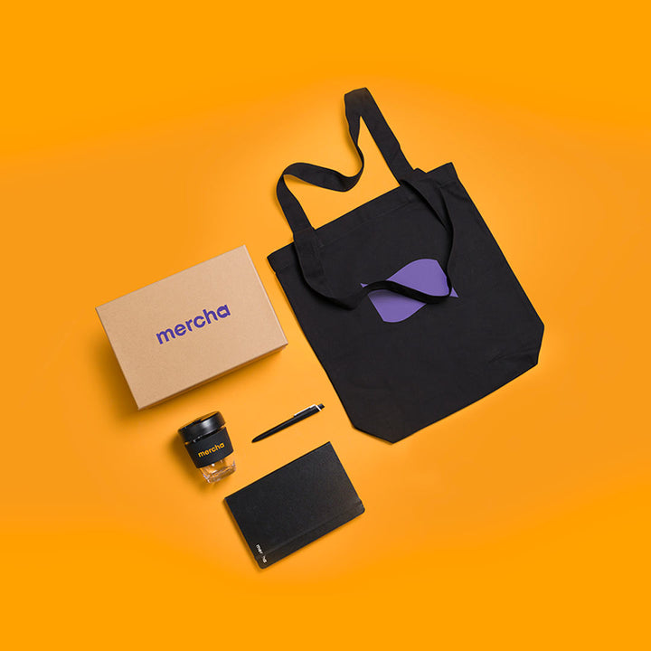 Shop Company Branded Welcome Aboard Custom Swag Pack - Lifestyle - Mercha