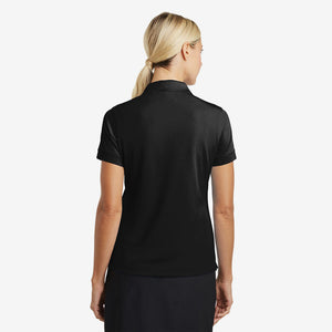 Nike Ladies Dri-FIT Classic Polo Black Model Back 286772