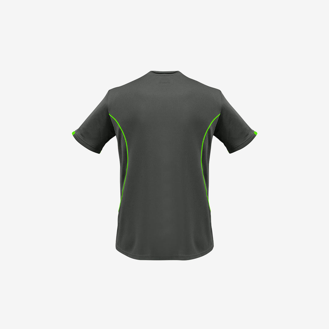 Grey/Fluoro Lime - Back