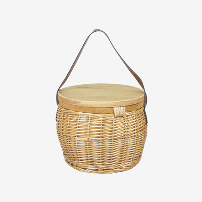 Shop Custom Nottage Portofino Trekk Wicker Cooler Basket - TK1031