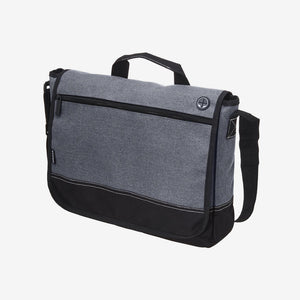 Order Personalized Tirano Laptop Satchel in Ash Grey Detail - TR1430
