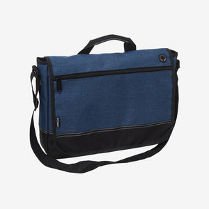 Order Personalized Tirano Laptop Satchel in  Monaco Blue Detail - TR1430