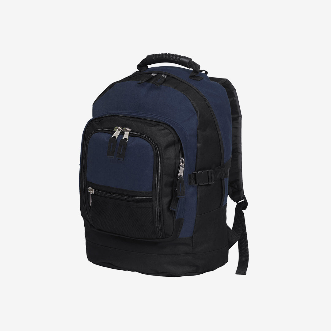 Gear for Life 36L Fugitive Backpack in Navy/Black Left Angle - BFGB