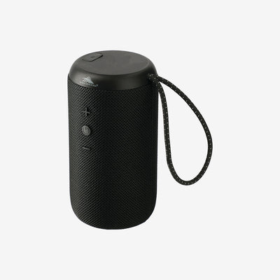 High Sierra Kodiak IPX7 Outdoor Bluetooth Speaker in Black Front Angle - HS1016