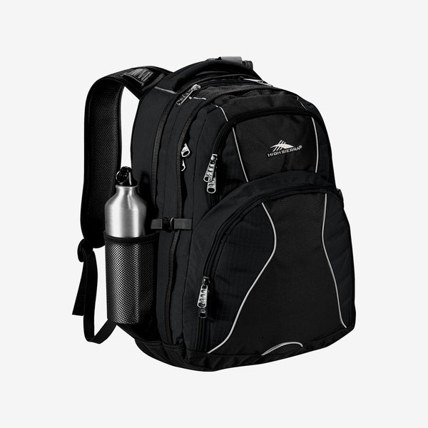 High Sierra Swerve 17-inch Backpack in Black - HS1001
