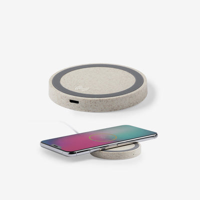 Orso Cirkal Eco Wireless Phone Charger in use - M6535