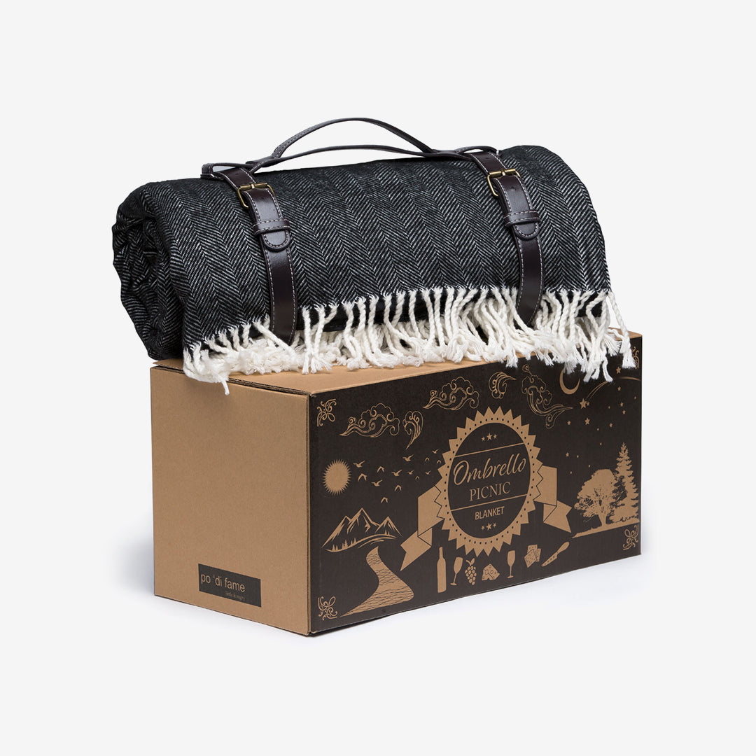 Gear for Life Ombrello Picnic Blanket on presentation box  - POOPB