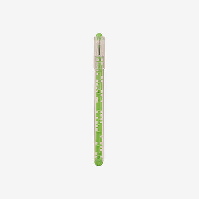 Orso Maze Plastic Pen - p22-green