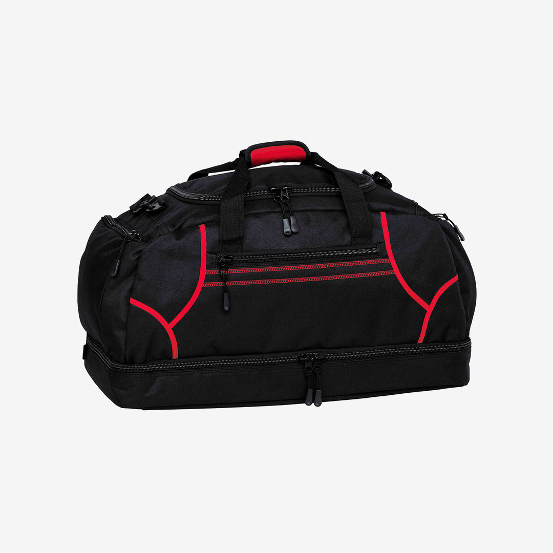 Gear for Life 55L Reflex Sports Bag in Black/Red  - BRFS