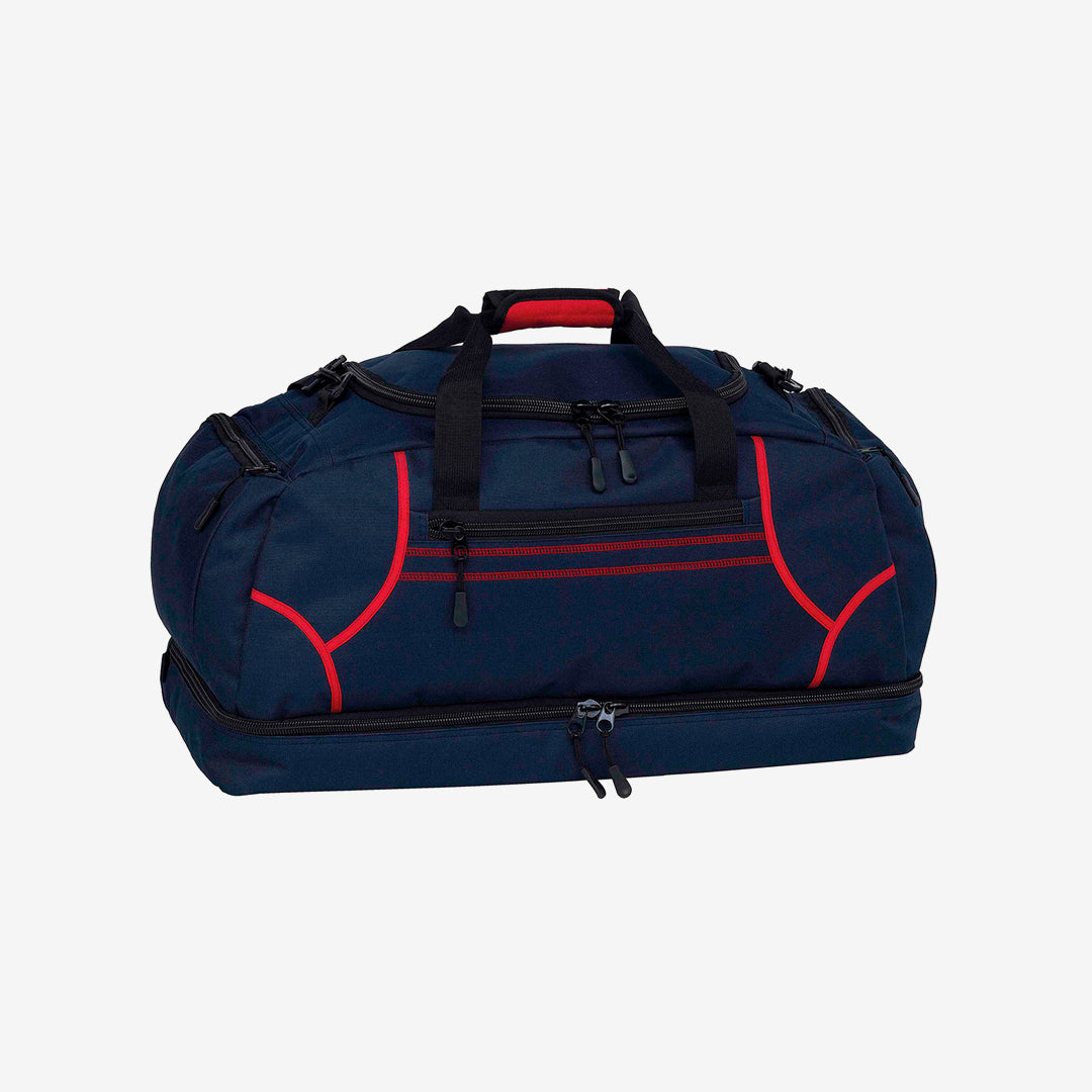 Gear for Life 55L Reflex Sports Bag in Navy/Red  - BRFS
