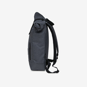 Gear for Life 15L Bounce Roll Top Backpack Grey Melange Roll Top Left - SIBRTB