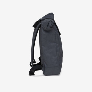 Gear for Life 15L Bounce Roll Top Backpack Grey Melange Roll Top Right - SIBRTB