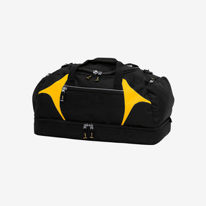 Gear for Life 55L Spliced Zenith Sports Bag Black/Gold  - BSPS