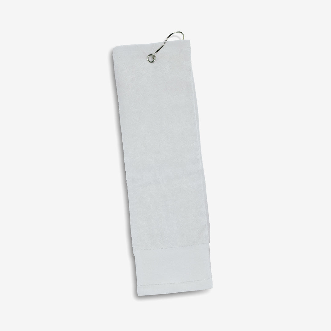 Trends Cotton Terry Golf Towel in White - 100687